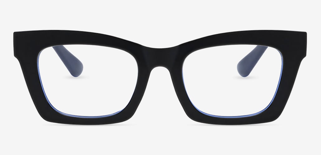 Ida Gafas Cuadradas Negras