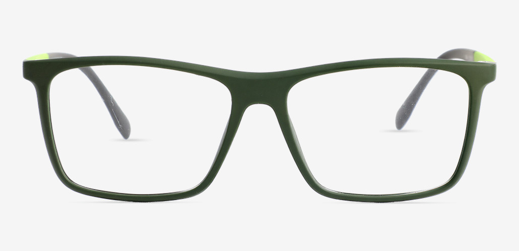 Phyllis Gafas Rectangulares Verdes
