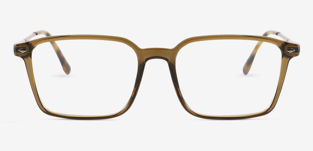 Hamil Brown Rectangle Glasses