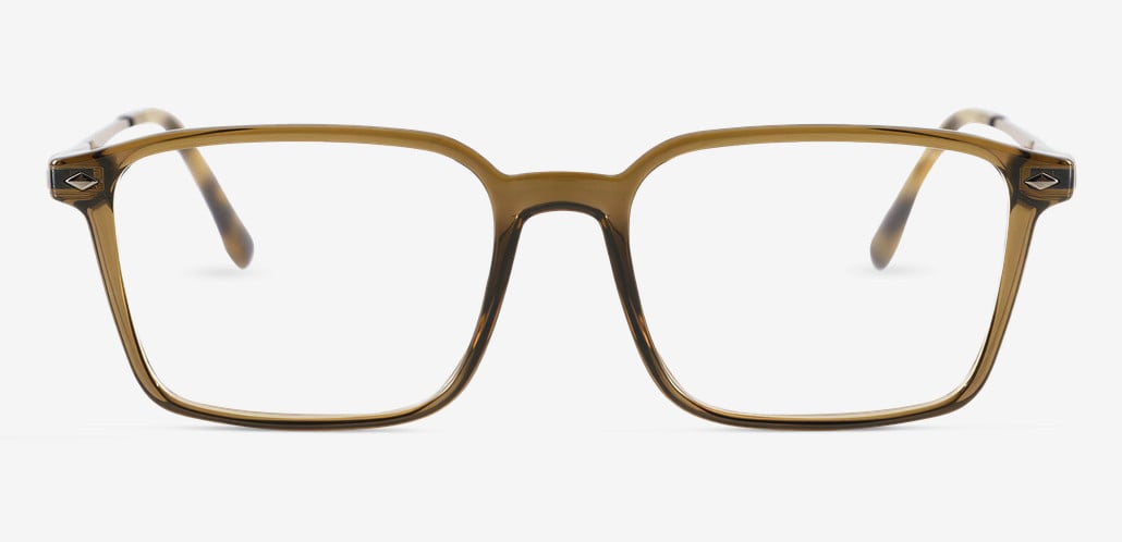Hamil Brown Rectangle Glasses