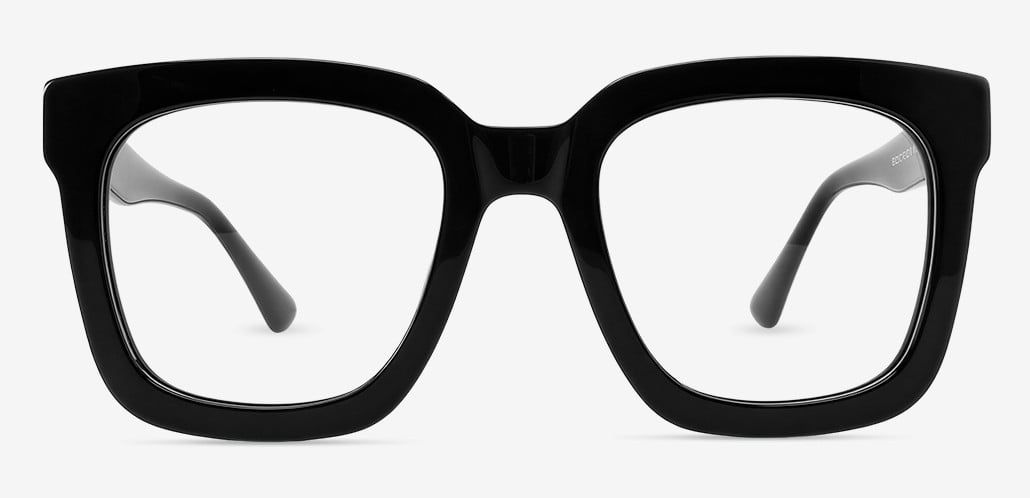 Gilla Gafas Cuadradas Negras