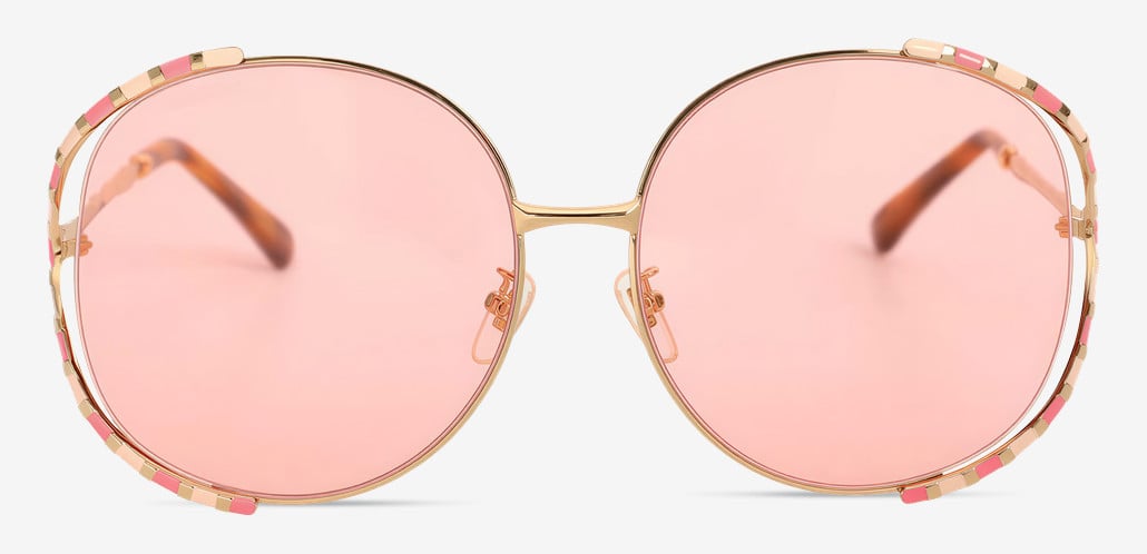 Stuart Gafas de sol Redondas Rosas