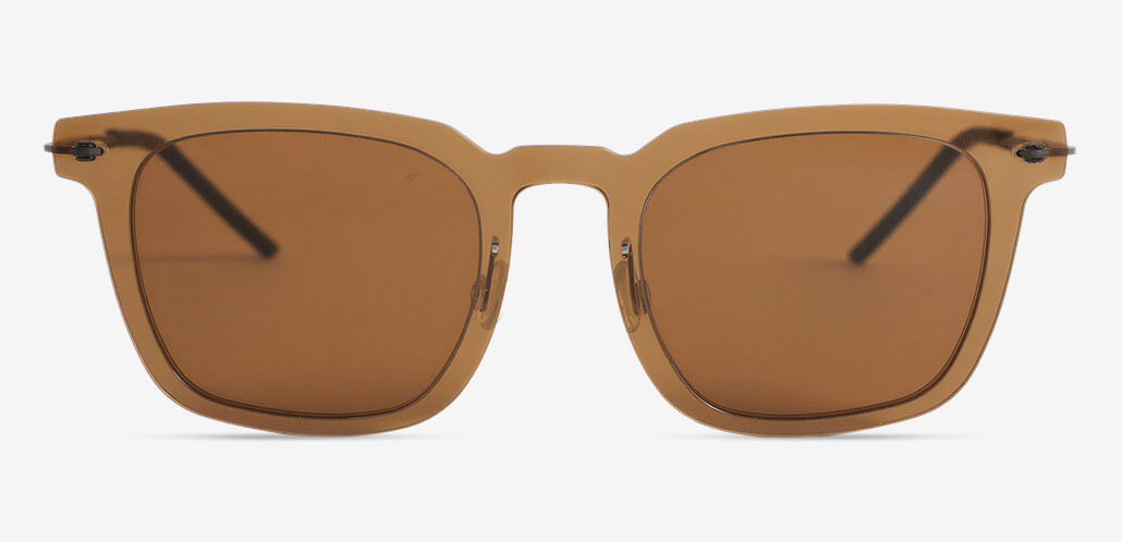 Mildred Brown Square Sunglasses