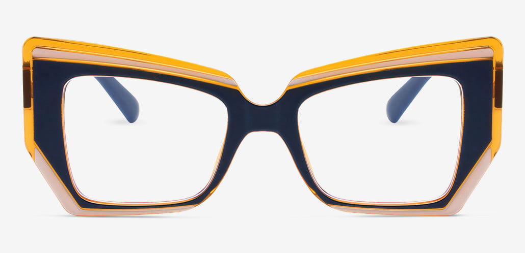 Wandy Gafas Cat Eye Azules