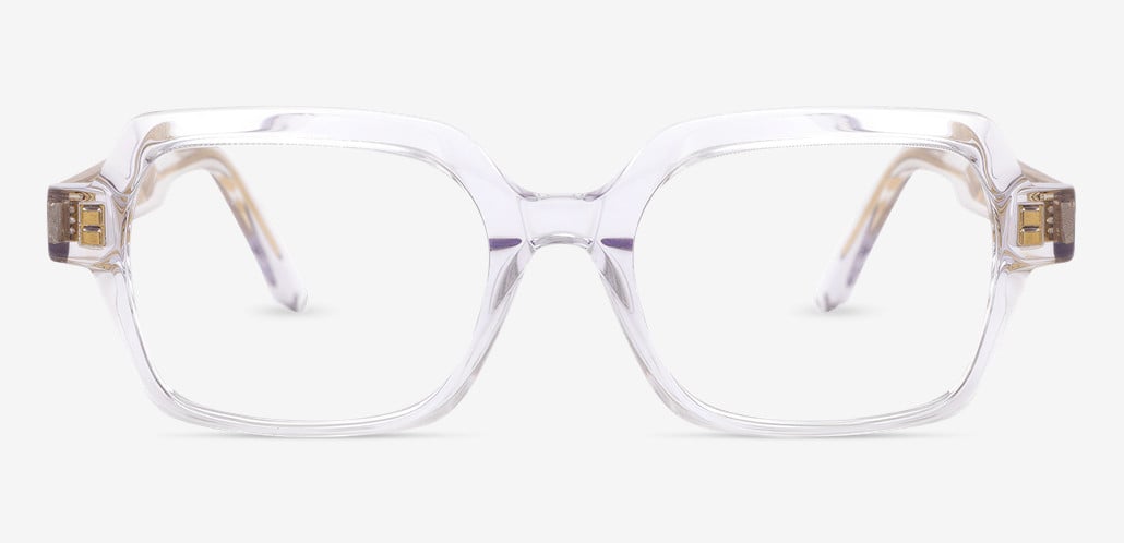 Bulwe Gafas Cuadradas Transparentes