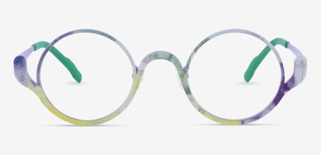 Dion Purple Round Glasses