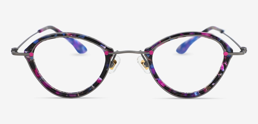 Everett Gafas Ovaladas Moradas