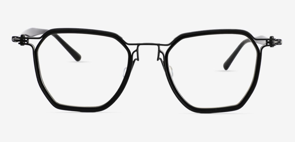Elizabet Gafas Geométricas Negras