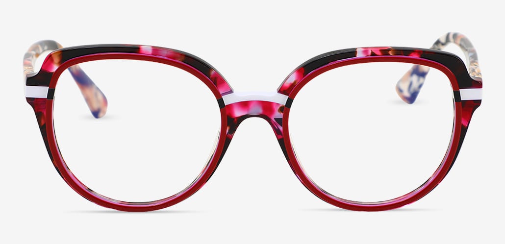 Nola Purple Round Glasses