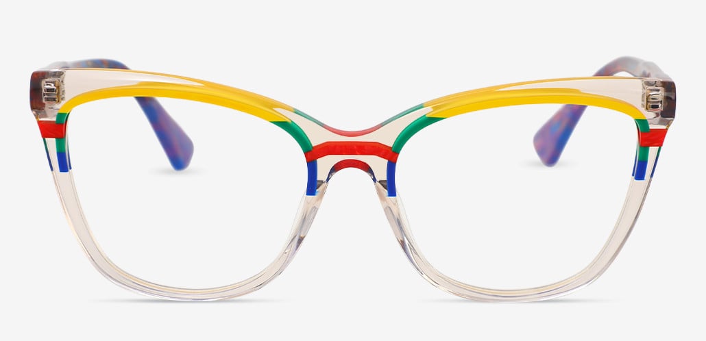 Norine Gafas Cat Eye Transparentes