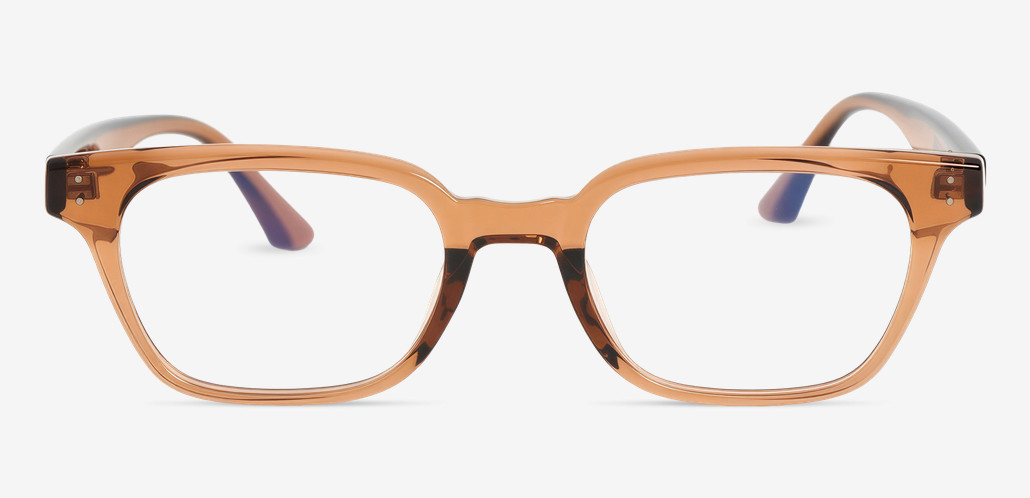 Hailey Gafas Rectangulares Marrones