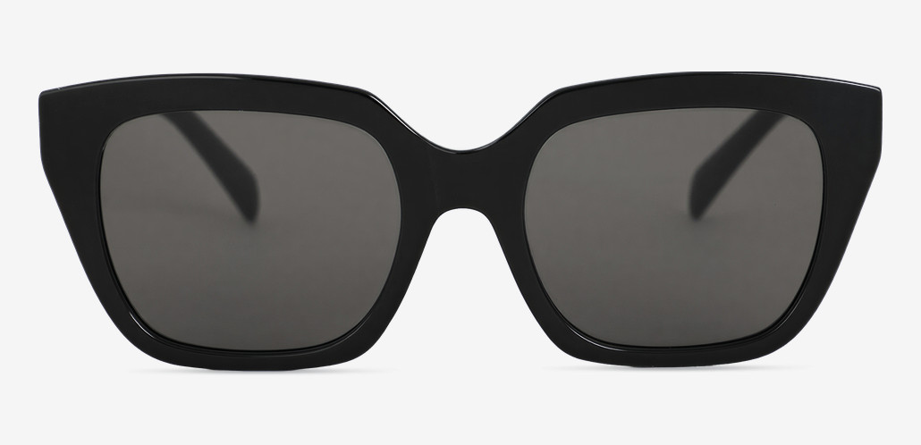 Davies Gafas de sol Cuadradas Negras