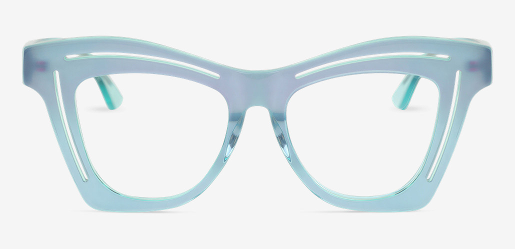 Scotty Purple Cat Eye Glasses