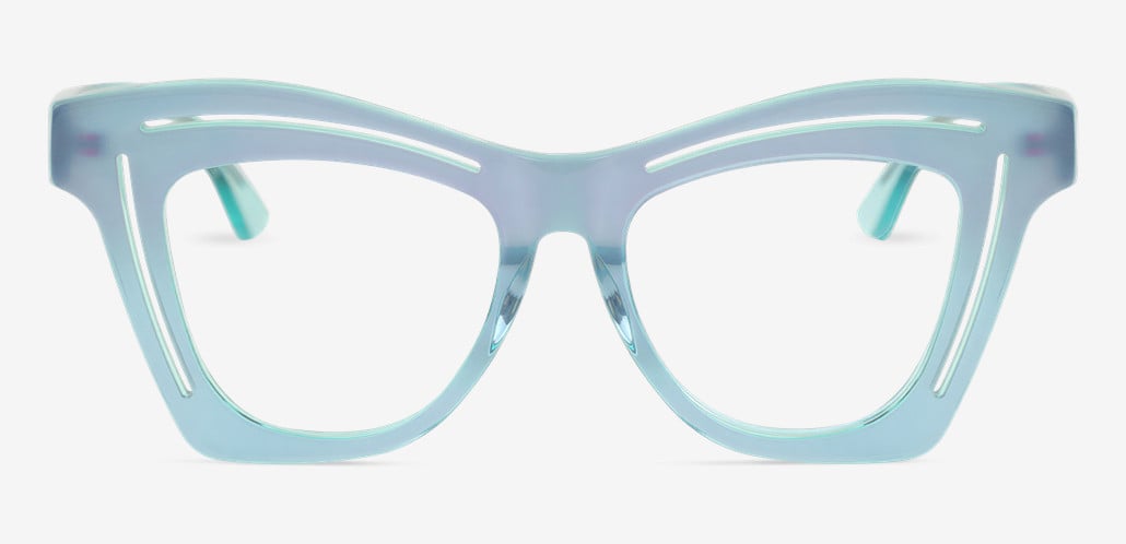 Scotty Purple Cat Eye Glasses