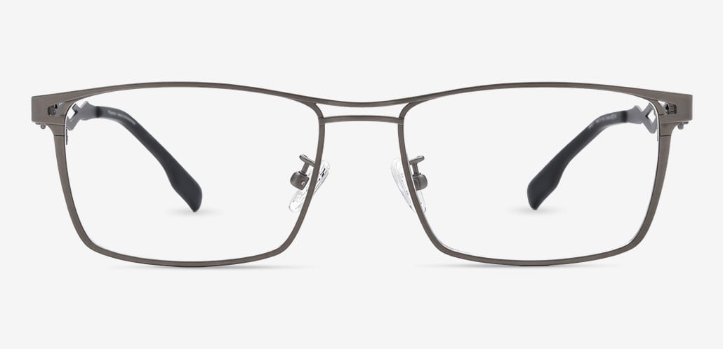 Ramsden Gray Rectangle Glasses