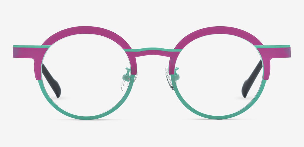 Blume Gafas Redondas Verdes