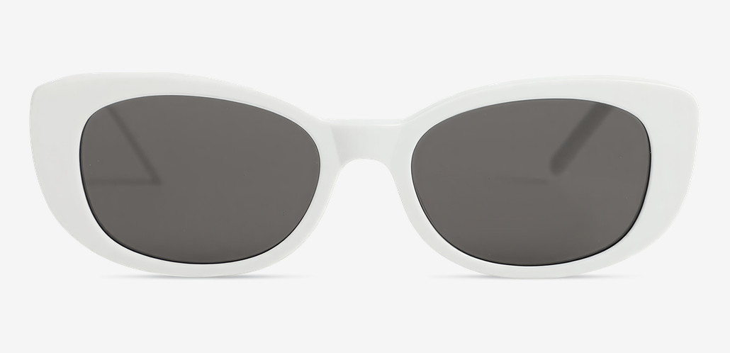 Piper Gafas de sol Rectangulares Blancas