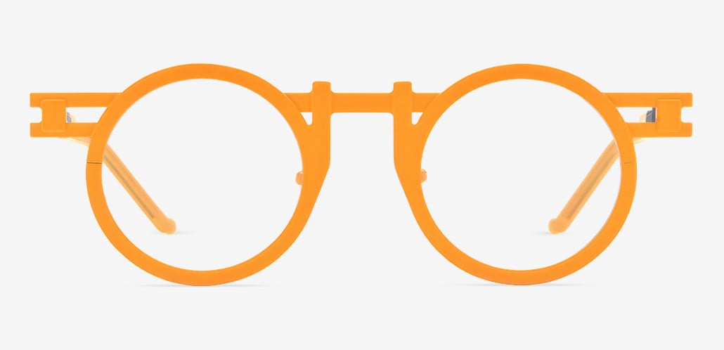 Beck Gafas Redondas Amarillas