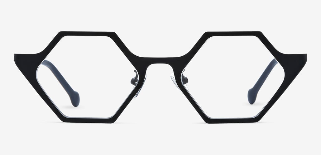 Macarthu Occhiali Geometrici Neri