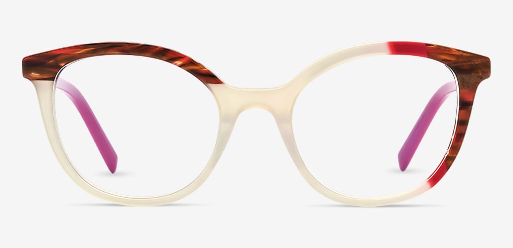 Gafas Tipo Cat Eye Rojas Chanty