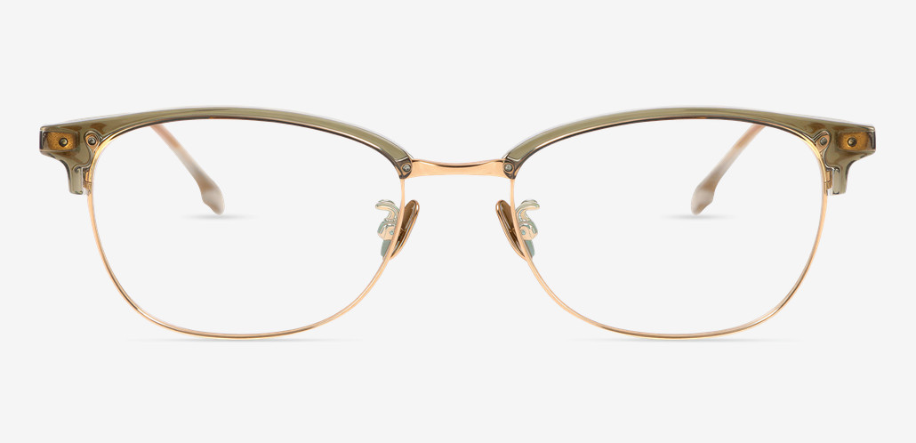 Parker Green Browline Glasses