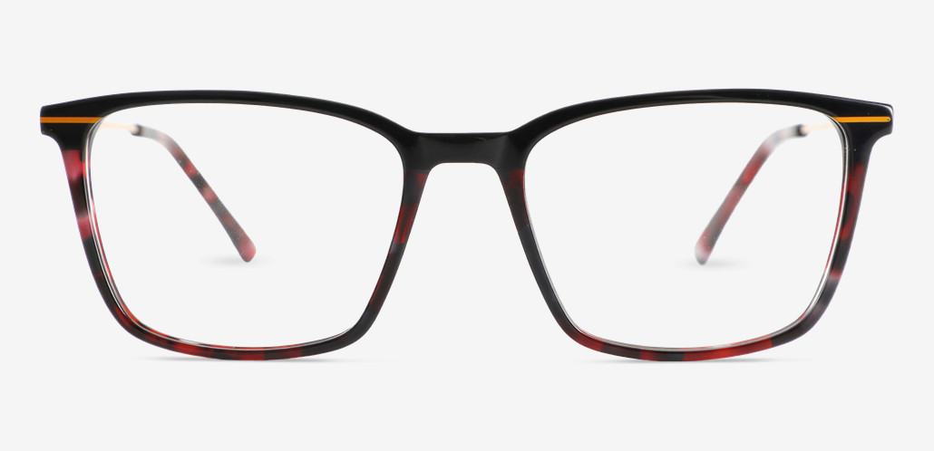 Abraham Gafas Rectangulares Carey