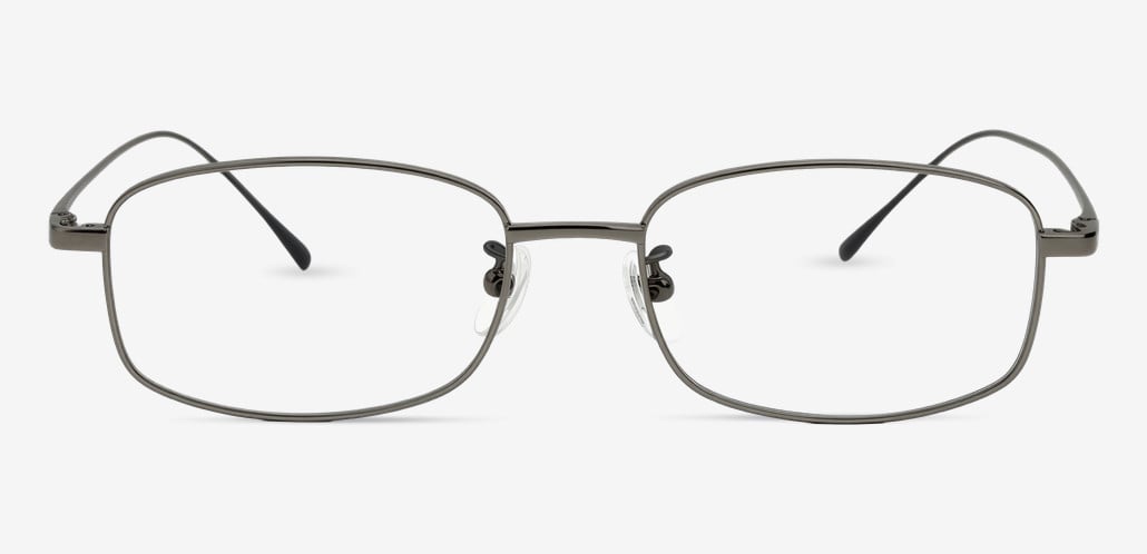 Audrey Gray Rectangle Glasses