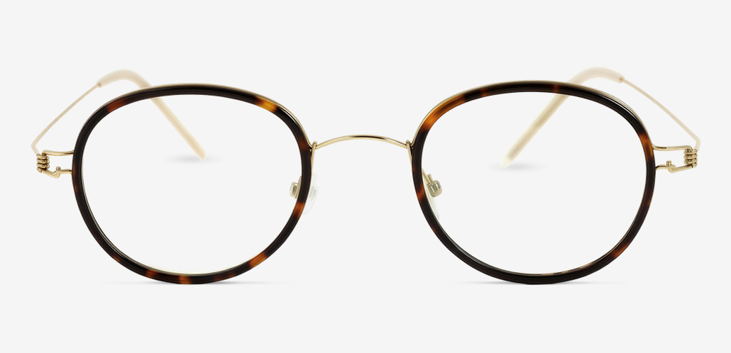 Collins Tortoise Round Glasses