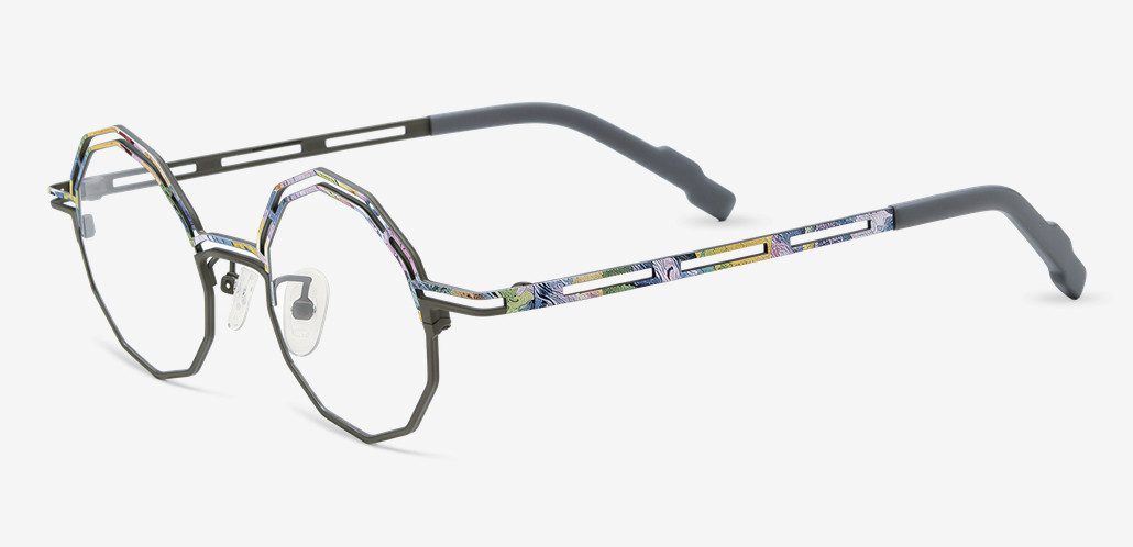Galbraith Gafas Redondas Grises
