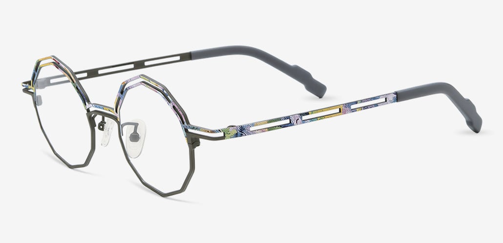 Galbraith Gafas Redondas Grises