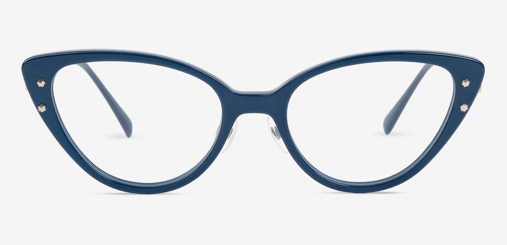 Wright Occhiali Cat Eye Blu
