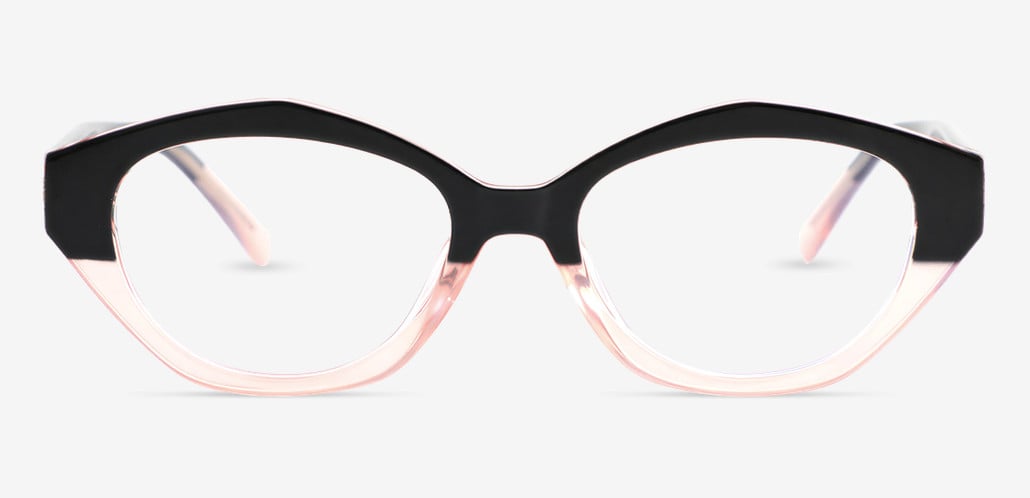 Bobby Black Oval Glasses