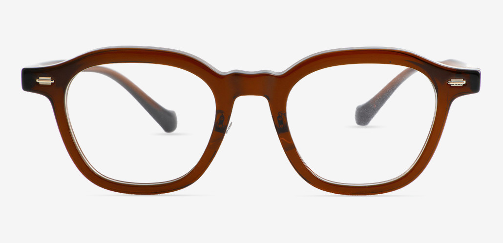 Roy Gafas Cuadradas Marrones