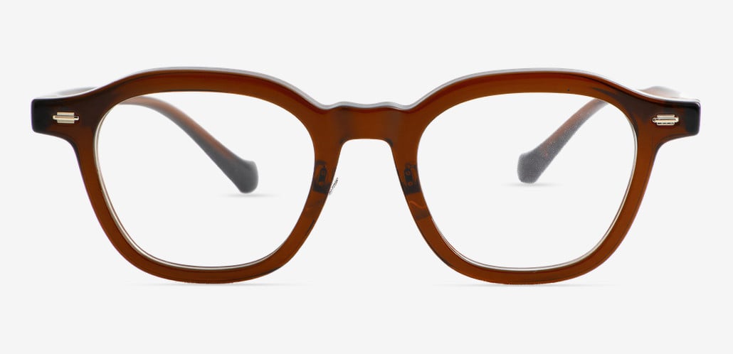 Roy Gafas Cuadradas Marrones