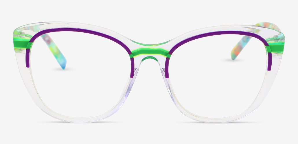 Natalie Gafas Cat Eye Moradas