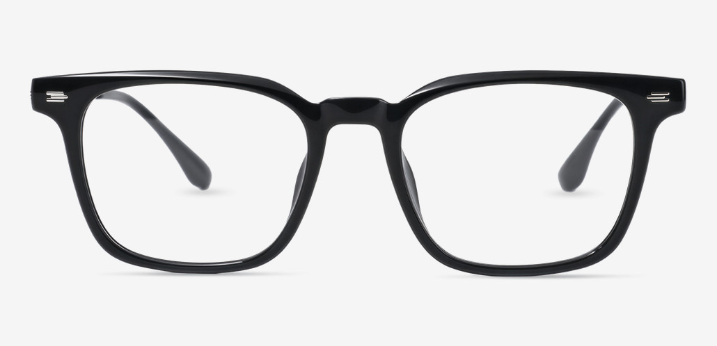 Polly Gafas Cuadradas Negras