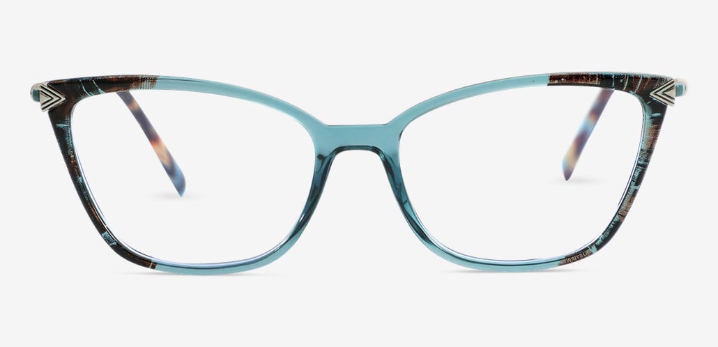 Malthus Blue Cat Eye Glasses