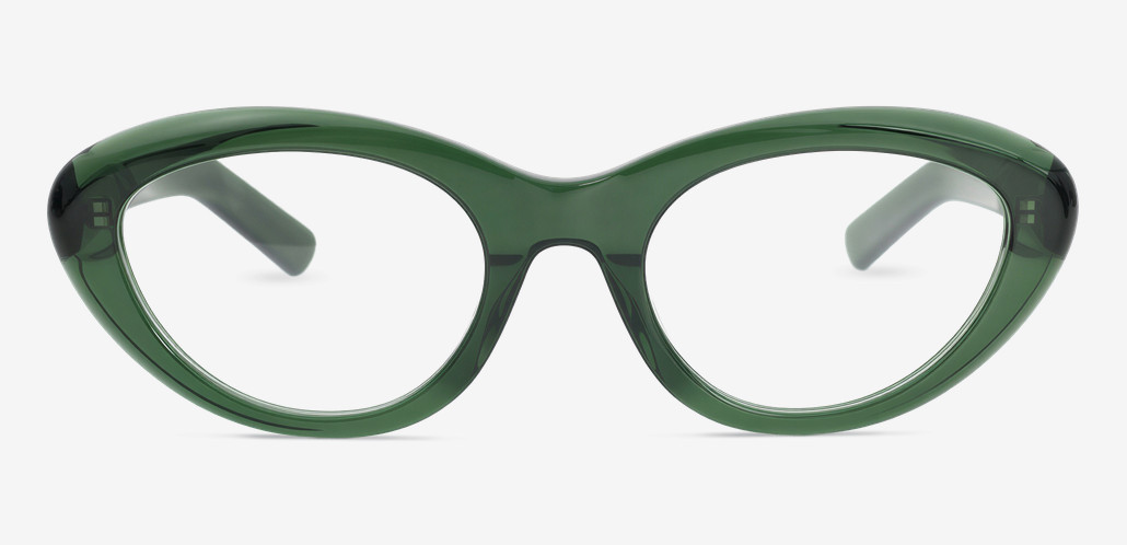 Wright Green Cat Eye Glasses