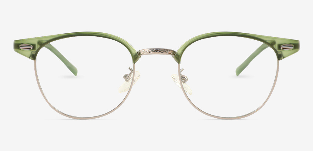 Dempsey Occhiali Browline Verdi