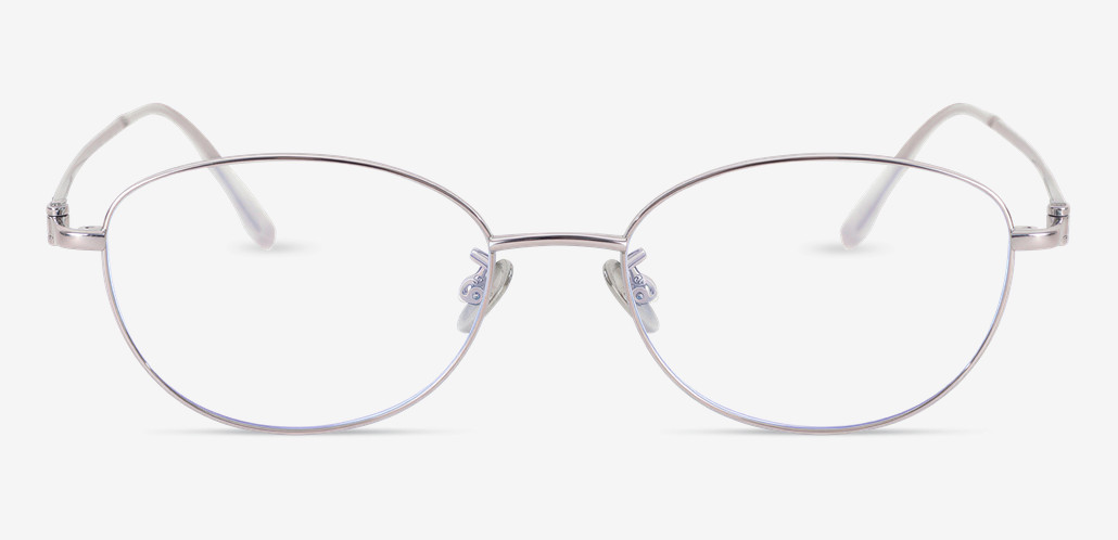 Nova Purple Oval Glasses