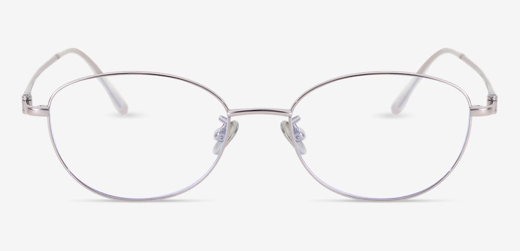 Nova Purple Oval Glasses