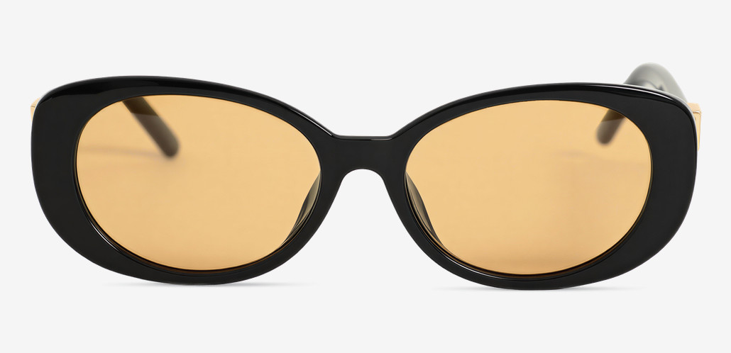 Andrew Gafas de sol Ovaladas Negras