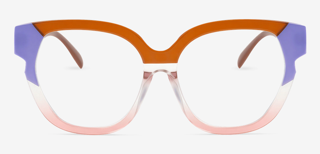 Louise Gafas Cuadradas Marrones
