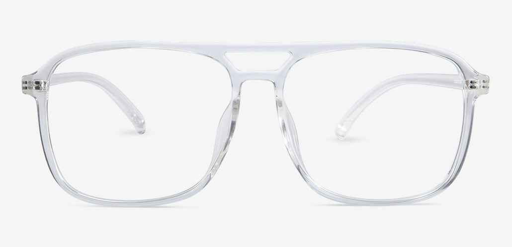 Horizon Gafas Aviador Transparentes