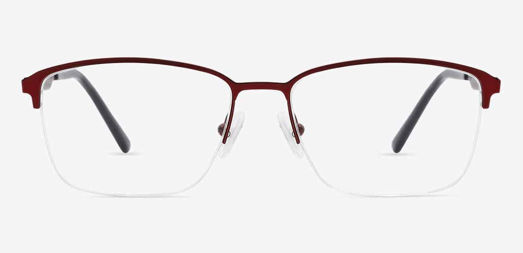 Simpson Gafas Browline Rojas
