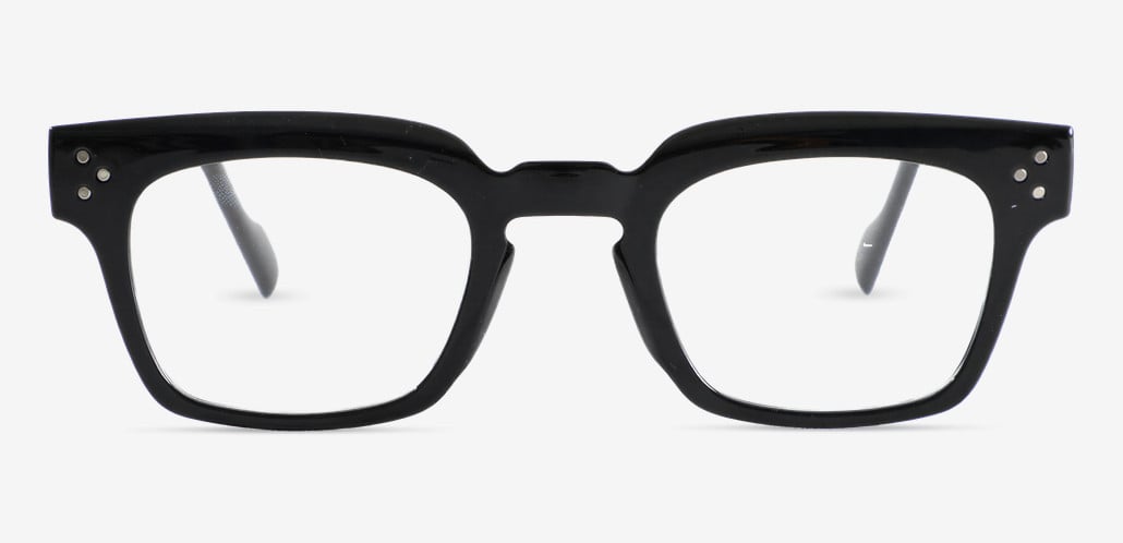 Rusk Gafas Cuadradas Negras