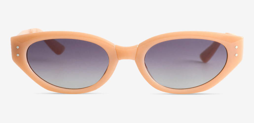 Sandy Gafas de sol Cat Eye Naranjas