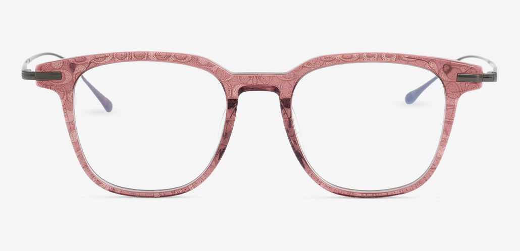 Margaret Pink Square Glasses