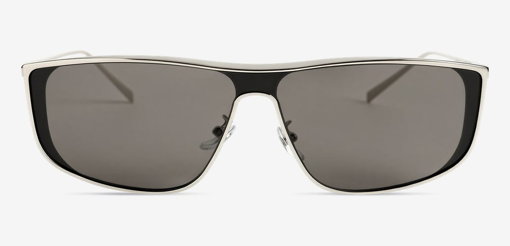 Grace Schwarze Rechteckige Sonnenbrille