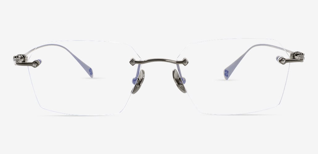 Montague Gafas Rectangulares Grises